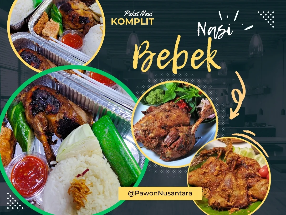 Paket Nasi Bebek (aneka)