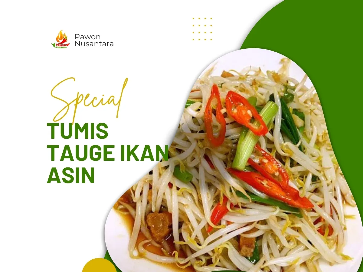 Tumis Tauge Ikan Asin